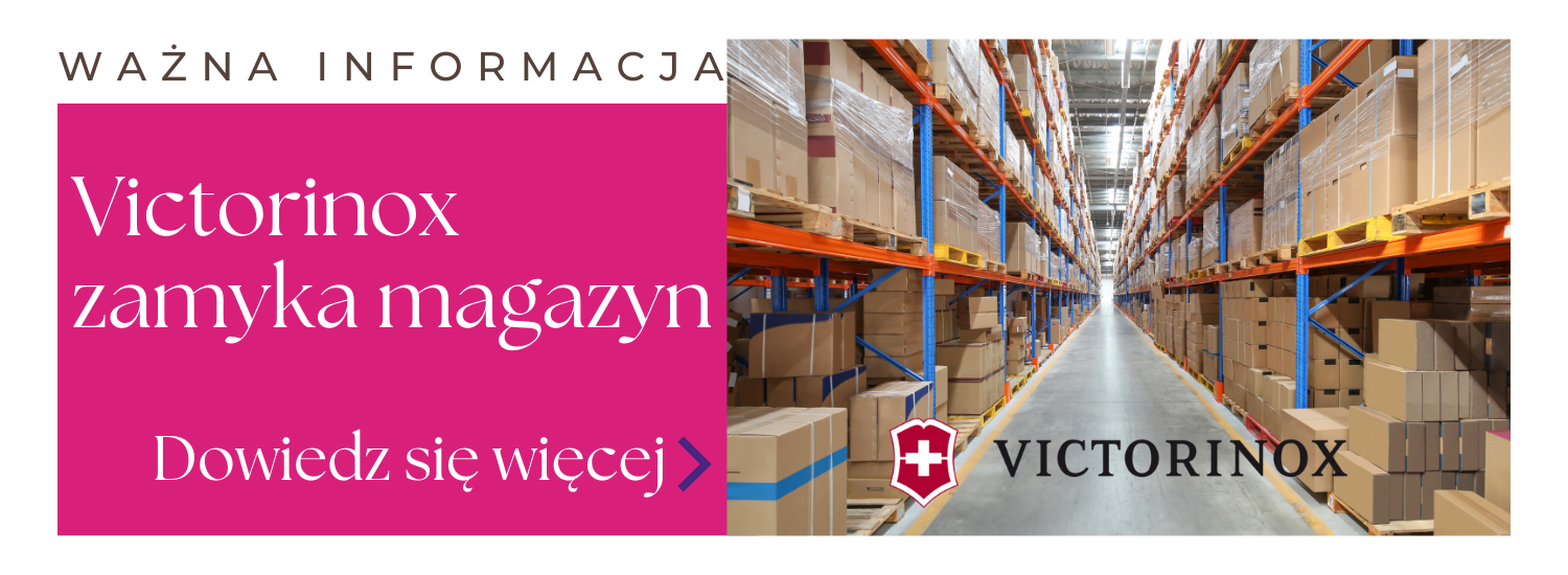 Przerwa w pracy magazynu Victorinox - zaplanuj zamówienia z wyprzedzeniem!